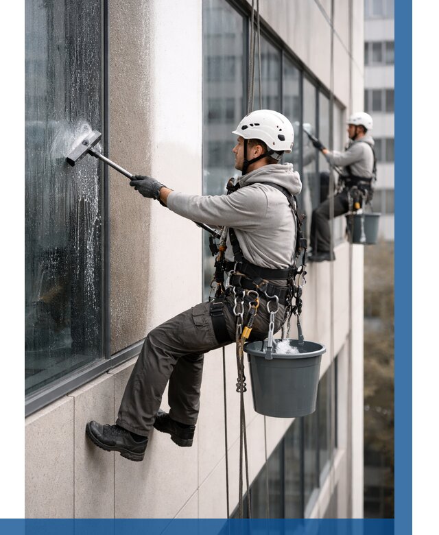 Мойка фасадов зданий в Моршанске под ключ от 363 р. | ВЫСОТНИК-Мрш