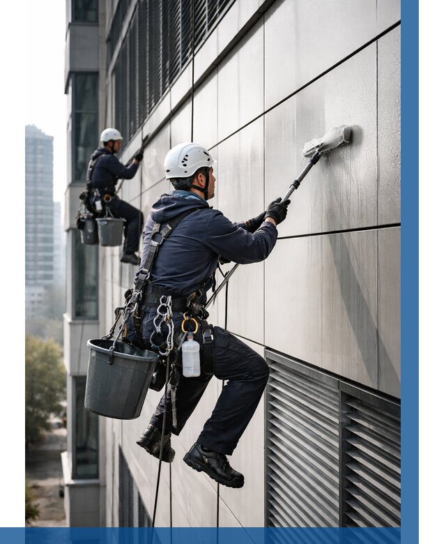 Мойка вентилируемого фасада в Моршанске от 260 р. | ВЫСОТНИК-Мрш