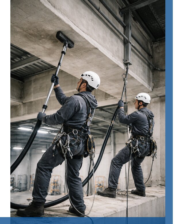 Обеспыливание потолочных конструкций в Моршанске от 260 р. |ВЫСОТНИК-Мрш