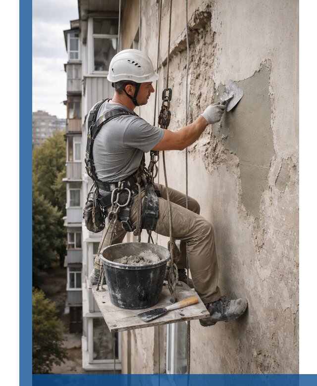 Восстановление фасадной штукатурки в Моршанске с гарантией качества