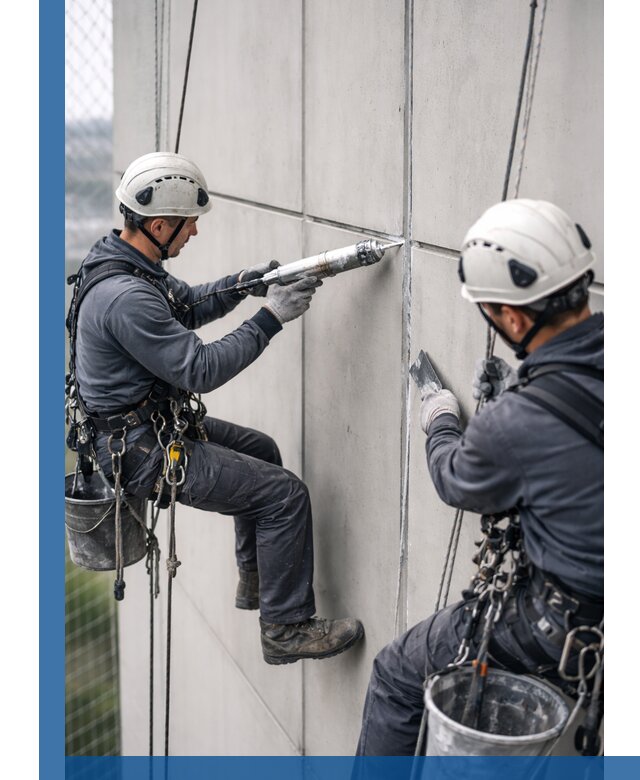 Первичная герметизация швов фасадов и кровель в Моршанске