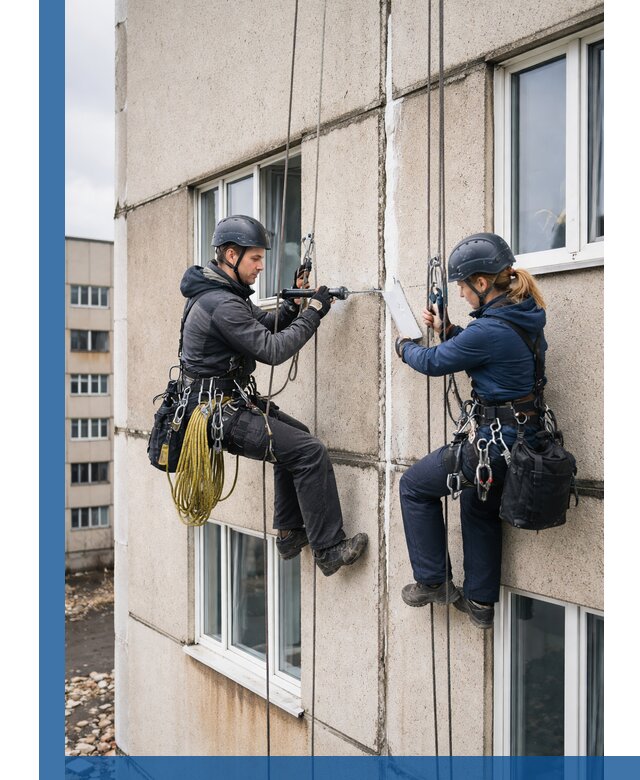 Герметизация межпанельных швов тёплым швом в Моршанске