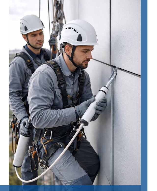 Герметизация швов вилатермом в Моршанске от 623 р. | ВЫСОТНИК-Мрш