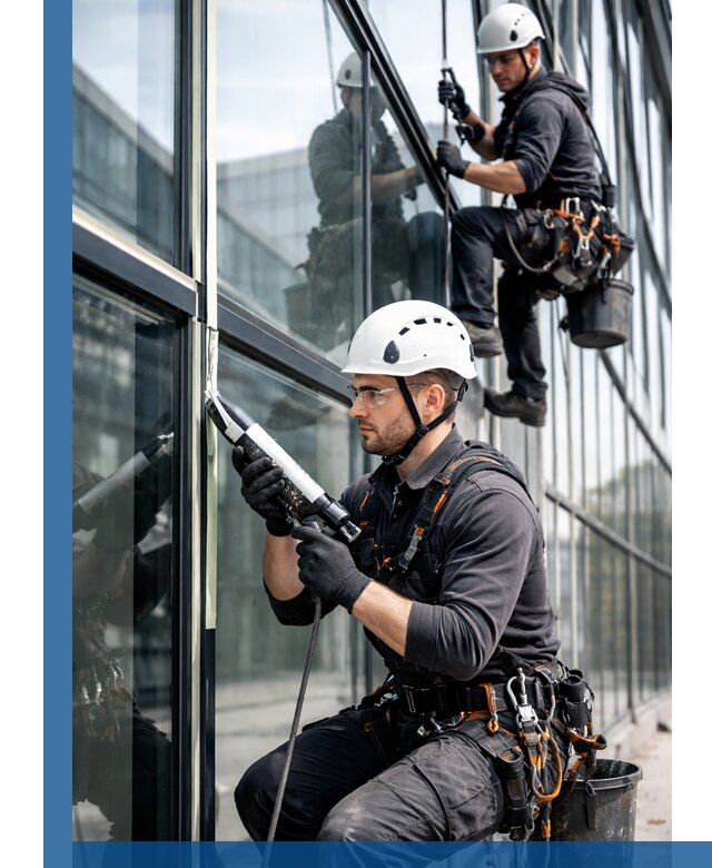 Герметизация витражных швов в Моршанске для зданий и фасадов