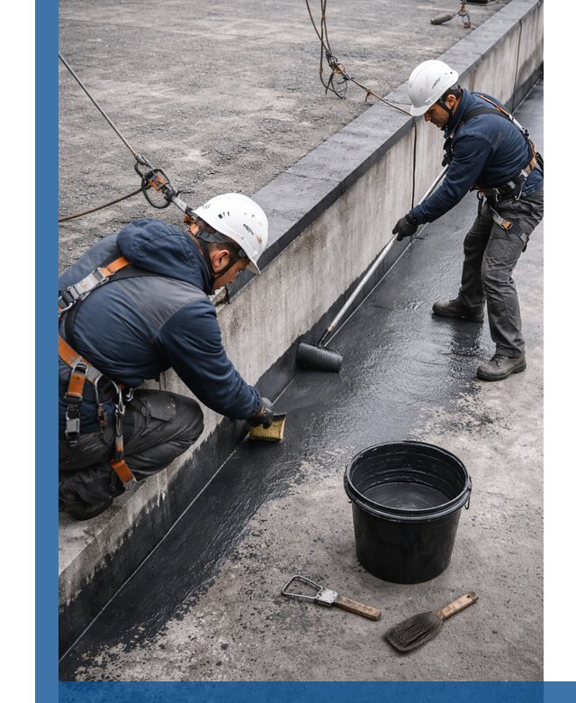 Гидроизоляция кровли жидкой резиной профессионально в Моршанске