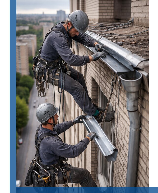 Ремонт водосточных желобов в Моршанске, быстро и качественно