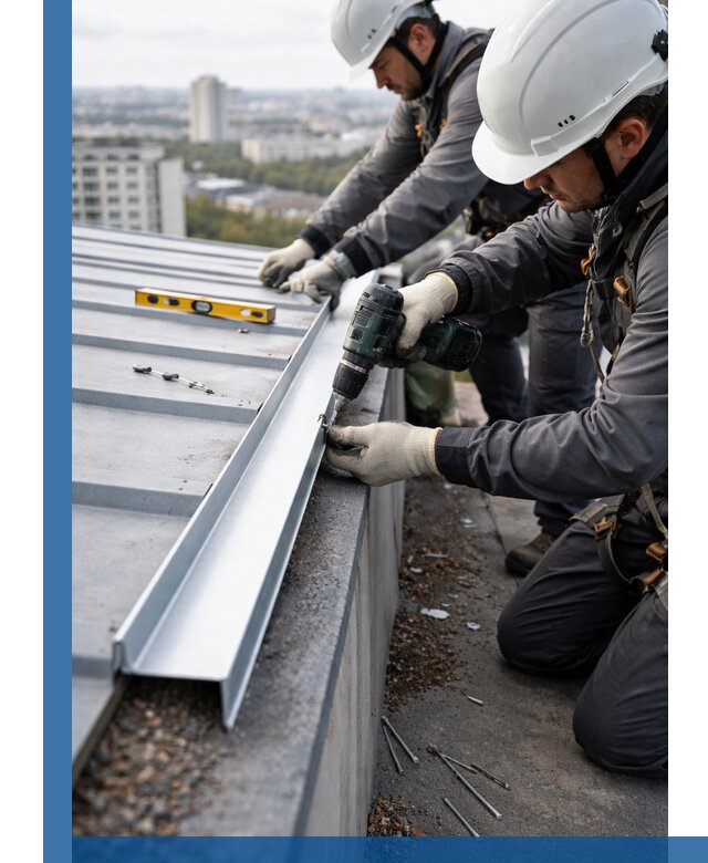 Монтаж капельника на кровле в Моршанске с гарантией качества