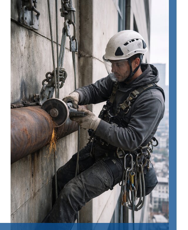 Резка металла на высоте в Моршанске по цене от 4673 р. | ВЫСОТНИК-Мрш