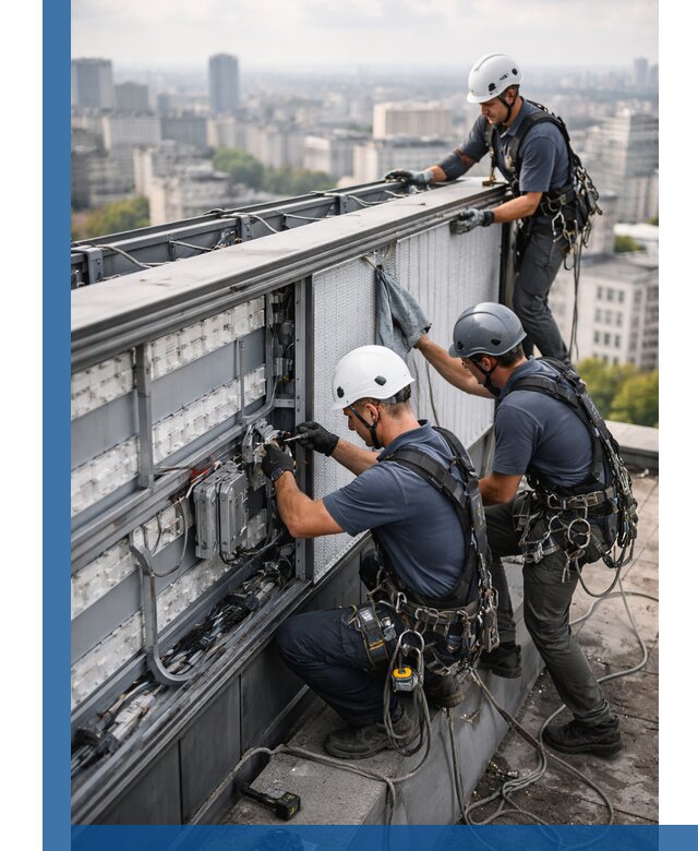 Профессиональное обслуживание крышной рекламы в Моршанске под ключ