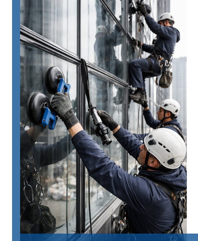 Радиусное остекление фасадов под ключ в Моршанске с гарантиями