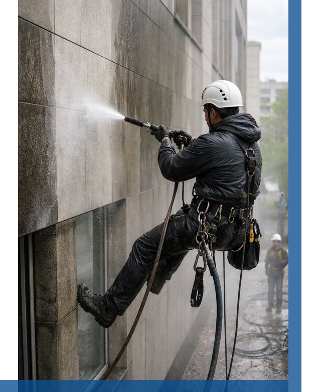 Гидроструйная очистка поверхностей в Моршанске от 883 р. | ВЫСОТНИК-Мрш