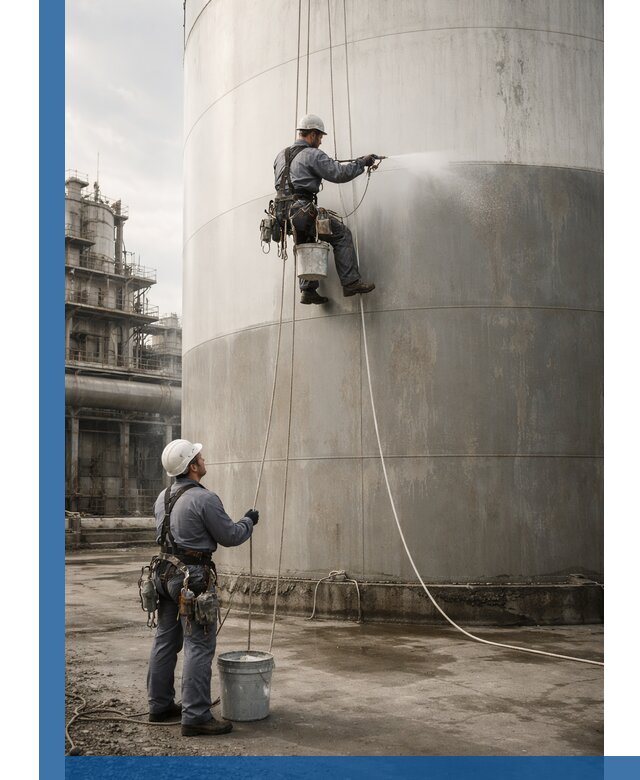 Покраска стальных резервуаров и емкостей в Моршанске профессионально