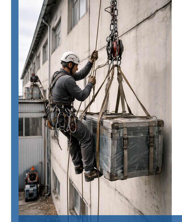 Подъем грузов на высоту в Моршанске для промышленных объектов