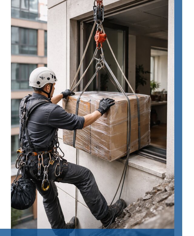 Подъем груза через окно в Моршанске от 4673 р. | ВЫСОТНИК-Мрш