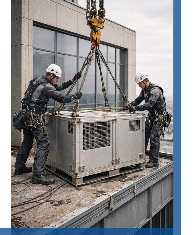 Такелажные работы на высоте в Моршанске от 8308 р. | ВЫСОТНИК-Мрш