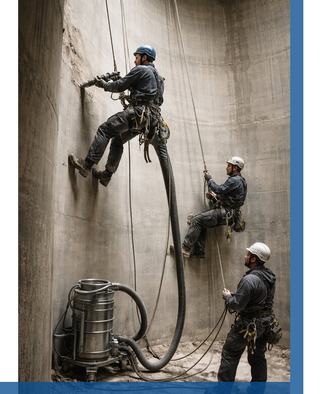 Зачистка силосов в Моршанске от 4673 р. Договор и смета ВЫСОТНИК-Мрш