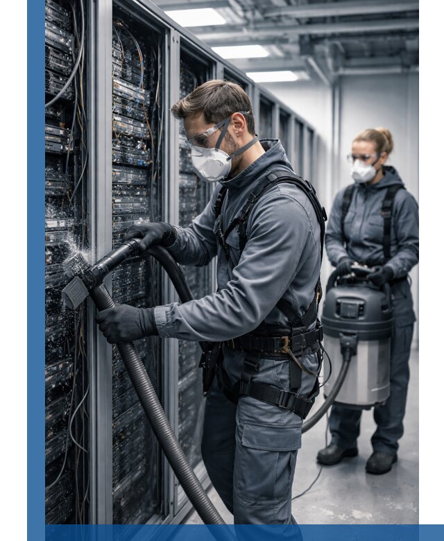 Обеспыливание серверной комнаты в Моршанске, профессиональная очистка