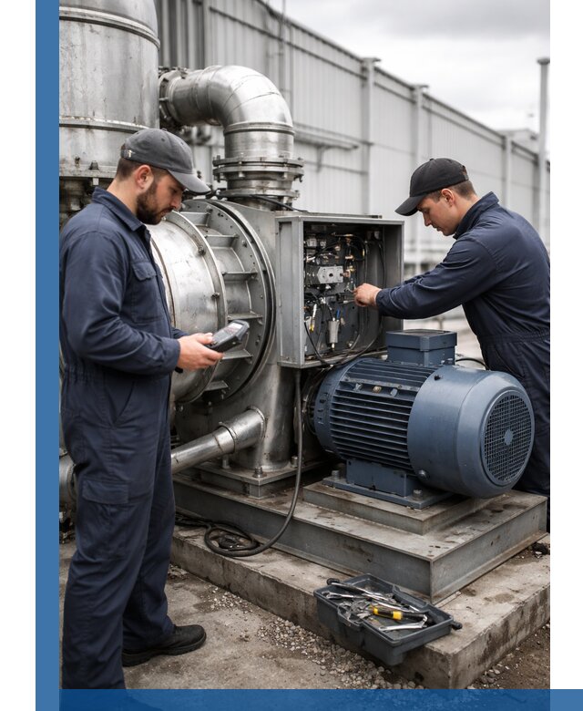 Техническое обслуживание промышленного оборудования в Моршанске