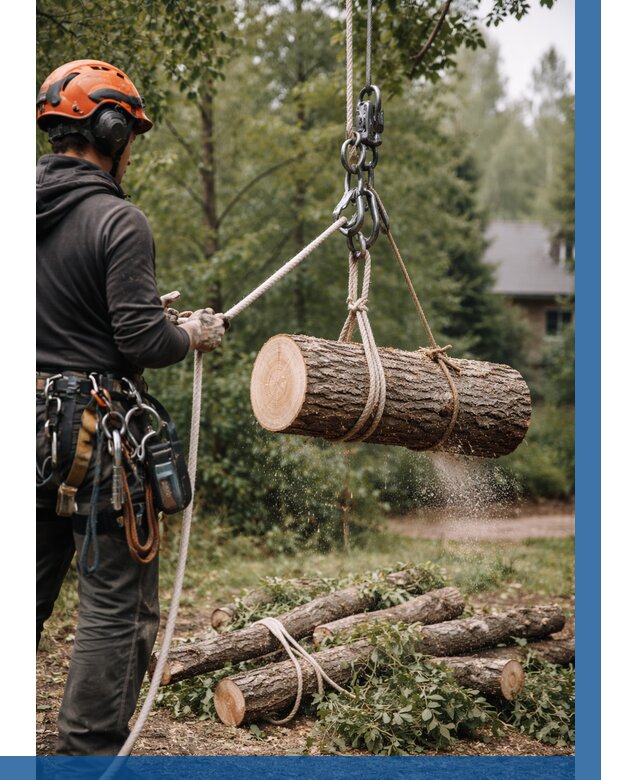 Валка деревьев частями в Моршанске от 7789 р. | ВЫСОТНИК-Мрш