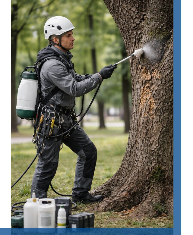 Обработка деревьев от вредителей в Моршанске от 4673 р. | ВЫСОТНИК-Мрш