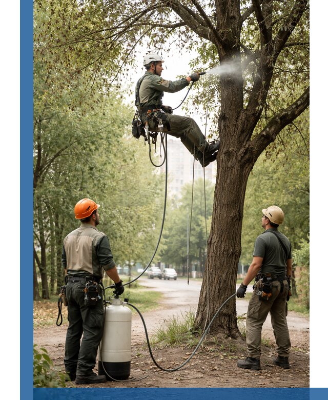 Обработка деревьев от вредителей в Моршанске профессиональная защита