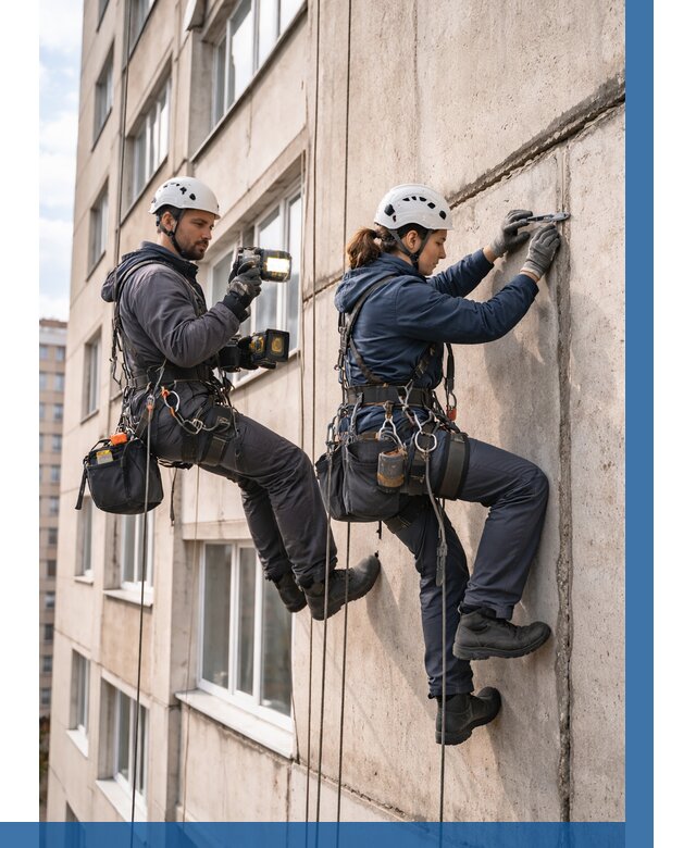 Обследование межпанельных швов в Моршанске от 1869 р. | ВЫСОТНИК-Мрш