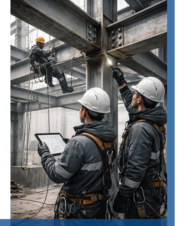 Обследование металлоконструкций в Моршанске от 5712 р. | ВЫСОТНИК-Мрш